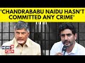 Mr Naidu Didn't Commit Any Crime:  Nara Lokesh to CNN-News18