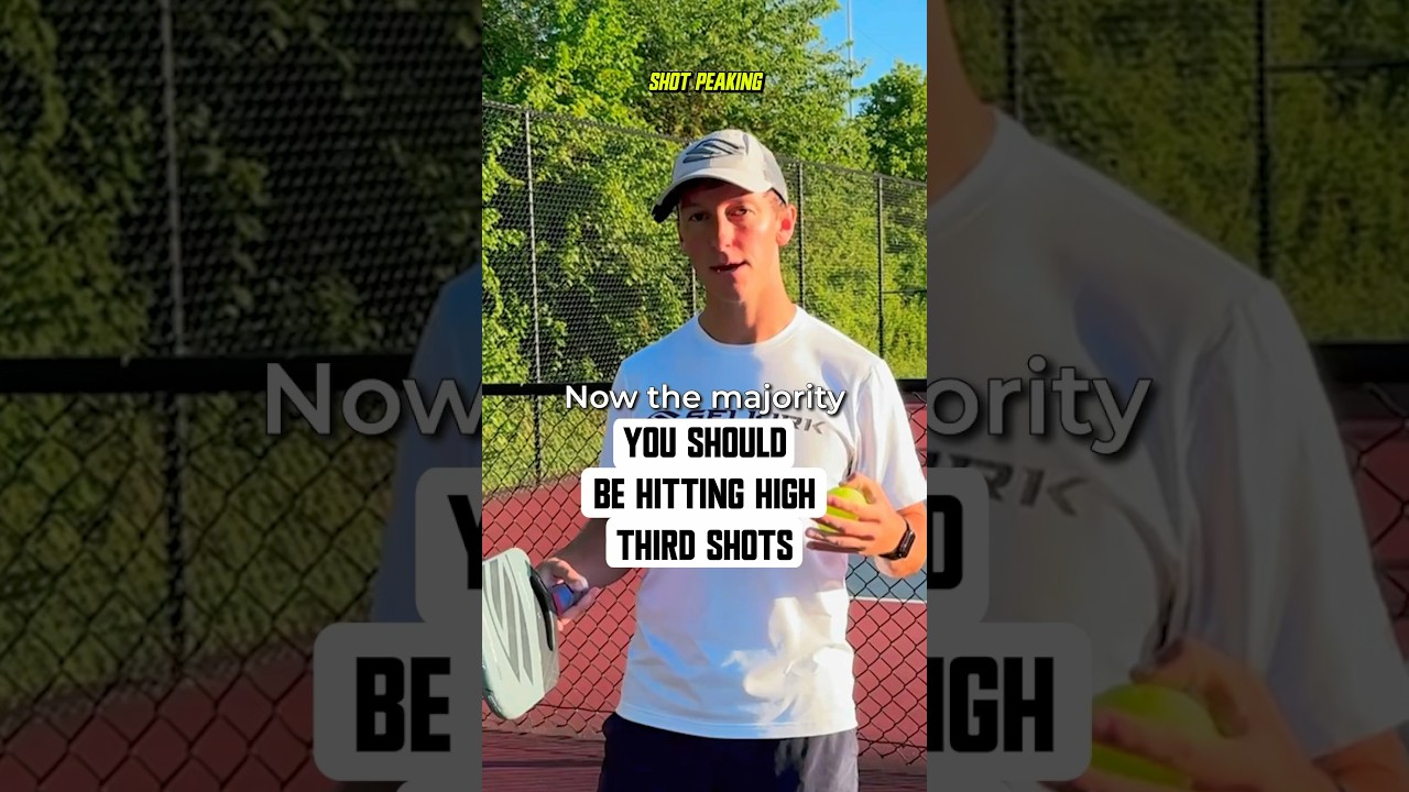 Hit Higher Drops In Pickleball
