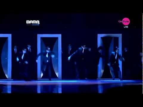 Super Junior - Super Man, Mr. Simple and Sorry sorry - MAMA Awards 2011