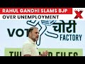 Modi’s PR Over Jobs? Rahul Gandhi Slams BJP Over Vote Theft & 45-Year High Unemployment | Vote Chori