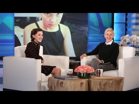 Millie Bobby Brown Makes Her Ellen Debut
