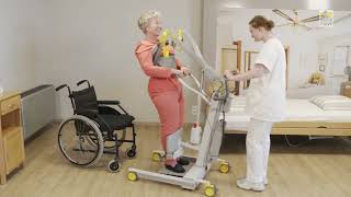video Handi-Move active patient lift 2620 - transfer wheelchair