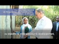 Jan Eliasson en visite dans une école en Éthiopie