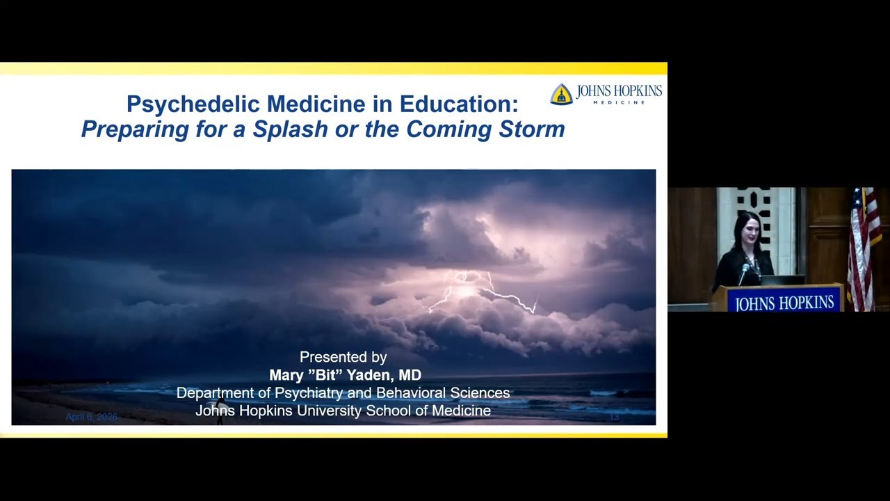 Johns Hopkins Psychiatry Grand Rounds | Psychedelic Medicine Education