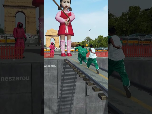 Squid Game arrived in India 🇮🇳 🦑 #yzfamily