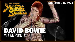 Jean Genie - David Bowie | The Midnight Special