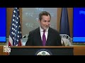 WATCH LIVE: State Department holds briefing as U.S. prepares report on Israels conduct in Gaza war  - 45:45 min - News - Video