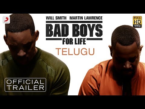 Bad Boys for Life- Official Telugu Trailer- Will Smith & Martin Lawrence Bad Boys for Life- Official Telugu Trailer- Will Smith & Martin Lawrence
