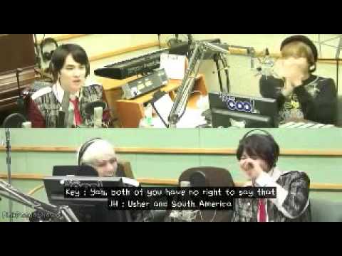 ENG Sub Taemin with Kai Speed Quiz Taemin singing MAMA