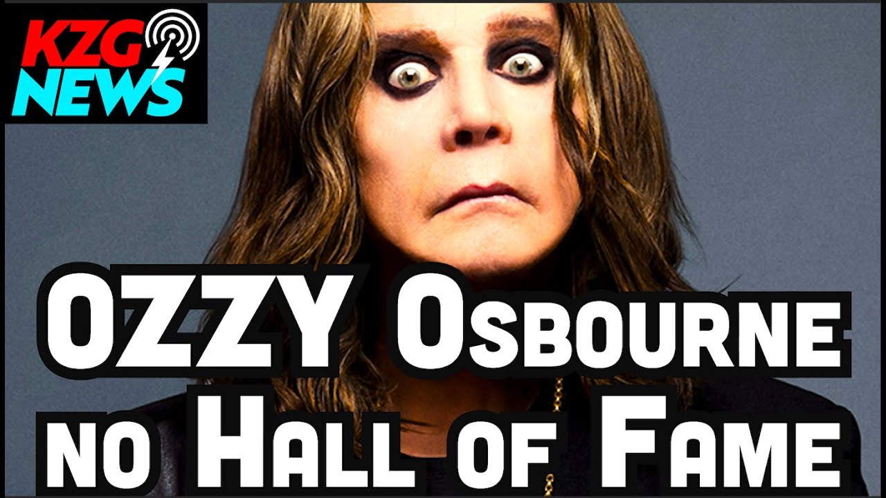 OZZY OSBOURNE no HALL of FAME ⭐️