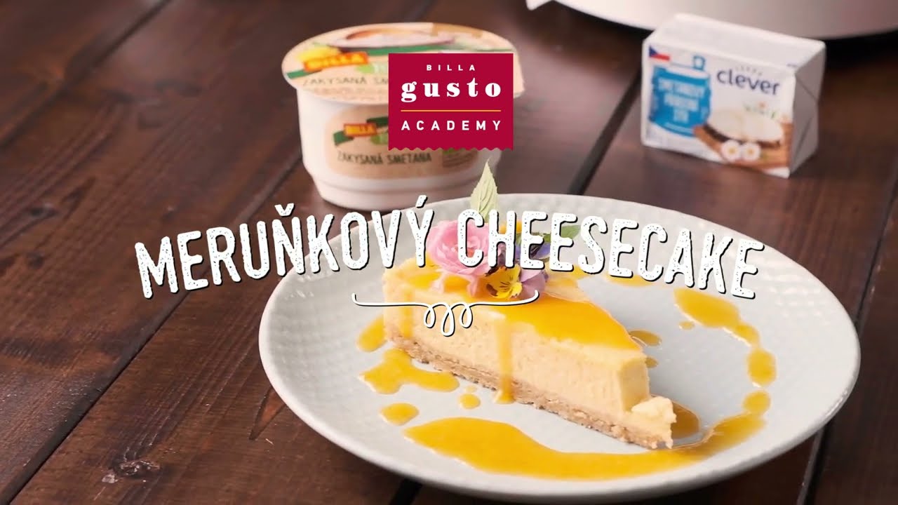 Meruňkový cheesecake | Videorecept