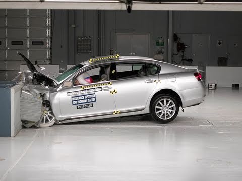 Видео краш-теста Lexus Gs 2005 - 2008