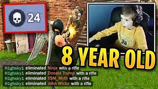 is this 8 year old better than ninja fortnite best moments 67 - myth playing fortnite