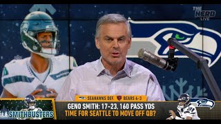 THE HERD | Colin Cowherd RIPS Geno Smith, Seattle Seahawks NEED To Move ON | NFL