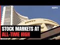 Stock Markets Hit All-Time High, Nifty Crosses 22,000 Mark