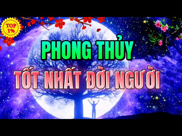 PHONG THỦY TỐT NHẤT ĐỜI NGƯỜI | Mỗi Ngày Tiến Bộ 1%