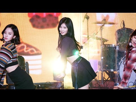 171214 사나 Sana 트와이스 TWICE 'LIKEY' @SBS 러브FM 패밀리 콘서트 4K 60P 직캠 by DaftTaengk