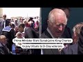 King Charles and PM Sunak pay tribute to D-Day veterans | REUTERS  - 01:00 min - News - Video