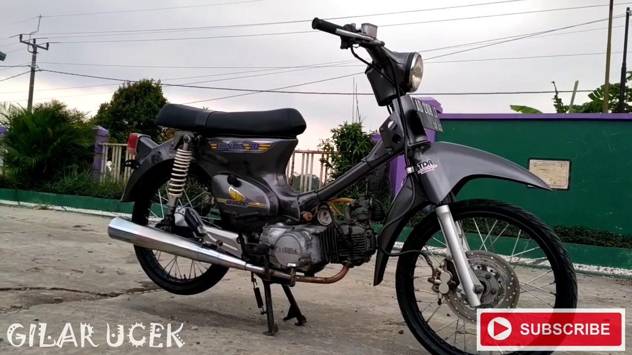 Pasang Spakboar Fit New Pada Honda C70 By Gilar Ucek