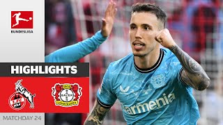 Grimaldo Strikes As B04 Go 10 Clear | 1. FC Köln — Bayer Leverkusen 0-2 | Highlights MD24 – BL 23/24