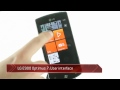 LG E900 Optimus 7 user interface