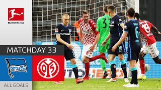 Late Winner! | Hertha Berlin — 1. FSV Mainz 05 1-2 | All Goals | Matchday 33 – Bundesliga 2021/22