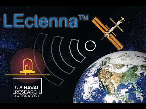 NASA Astronaut, Jessica Meir, stationed on the International Space Station, demonstrates the use of an LED Rectifying Antenna (LEctenna) in space. NASA Astronaut, Jessica Meir, stationed on the International Space Station, demonstrates the use of an LED Rectifying Antenna (LEctenna) in space.