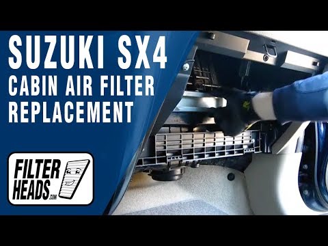 SUZUKI SX4 - Cabin Air Filter Replacement