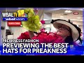 Chatting Preakness hats with Milliner-to-the-stars, Christine Moore