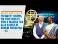 G20 Summit Live: President Murmu, PM Modi receive world leaders for Gala Dinner at Bharat Mandapam