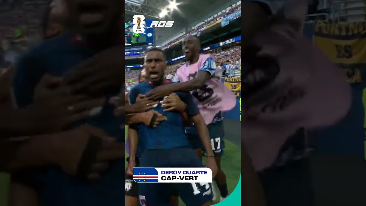 Oh! Le Cap-Vert surprend l'Argentine et égale la marque! #FifaWorldCupOnYT
