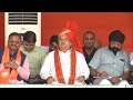 BJP National President  JP Nadda addresses a public meeting in Thelkadih, Chhattisgarh.