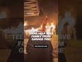 Teens help rescue family from garage fire  - 01:17 min - News - Video