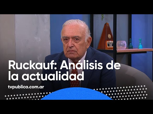 Carlos Ruckauf: internas en el ejecutivo - Las Mañanas Con Andino