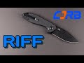 Нож складной Riff, 8,8 см, CJRB, Китай видео продукта