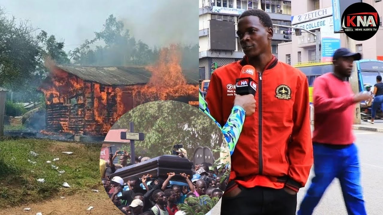 "WHO SAID THAT SETING THE STATION ON FIRE WILL RECOVER LIVE?" A YOUNG MAN REACTS