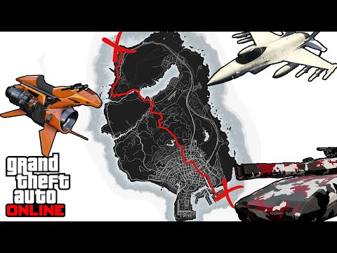Upload mp3 to YouTube and audio cutter for Can You Walk Across The Map Without DYING in GTA 5 Online download from Youtube