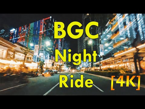 Upload mp3 to YouTube and audio cutter for A Relaxing Night Ride in Bonifacio Global City (BGC) Streets - December 2021 download from Youtube