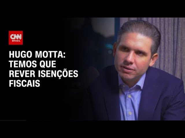 Hugo Motta: Não é sustentável R$ 800 bilhões de isenções fiscais | CNN PRIME TIME
