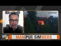 Unrest in Manipur: Fire Near CMs Bungalow and Visit to Jiribam Cancelled | News9  - 26:01 min - News - Video