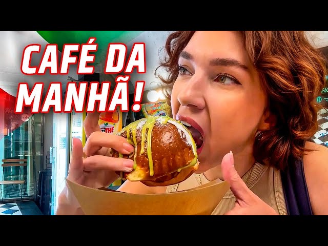 CAFÉ DA MANHA NA ITÁLIA ! 🇮🇹