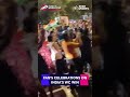 #INDvSA: Fans pour out onto the streets around the country in celebration | #T20WorldCupOnStar  - 00:22 min - News - Video