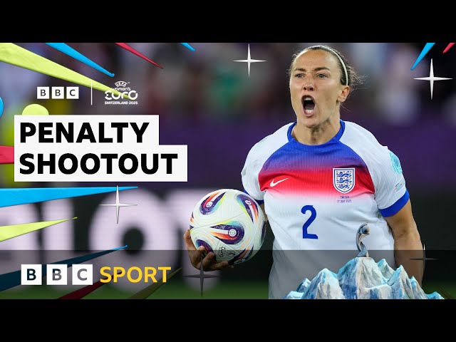ALL THE PENALTIES - England beat Sweden in quarter-final | Women's Euros 2025 | BBC Sport