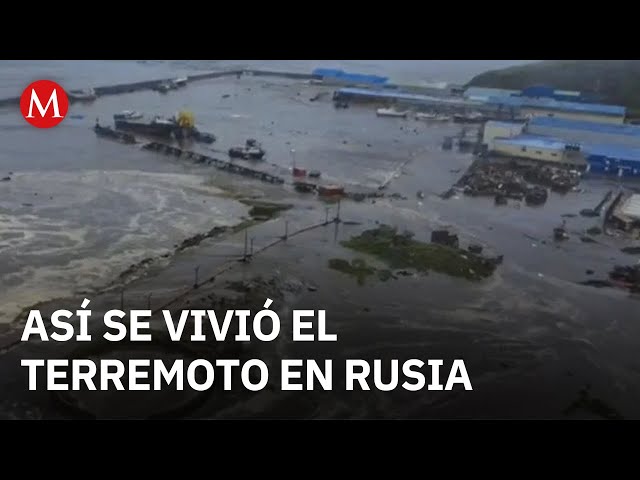 Sismo de 8.8 en Rusia es el sexto más fuerte desde 2011 y provoca alerta de tsunami