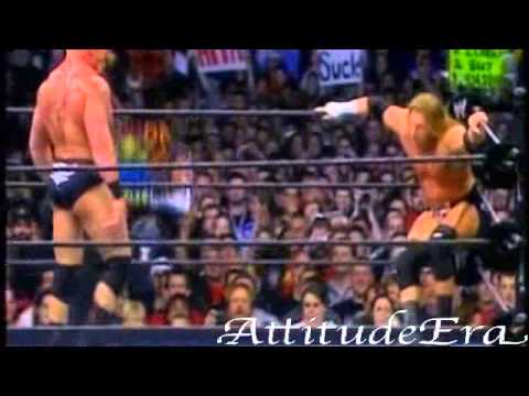 Brock Lesnar Vs Triple H Vs The Rock