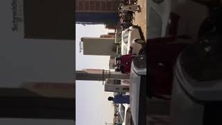 شاهد ازمة الوقود في السودان واصطفاف المواطنين في محطات الوقود ...
