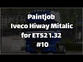 Skin Iveco Hi-Way PaintJob For ETS2 1.31
