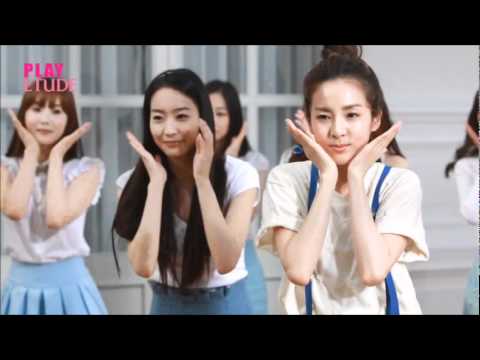 2NE1 Dara and Shinee Etude House Skin Malgem Making Film