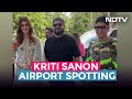 Airport Diaries: Kriti Sanon With Adipurush Director Om Raut And Bhushan Kumar