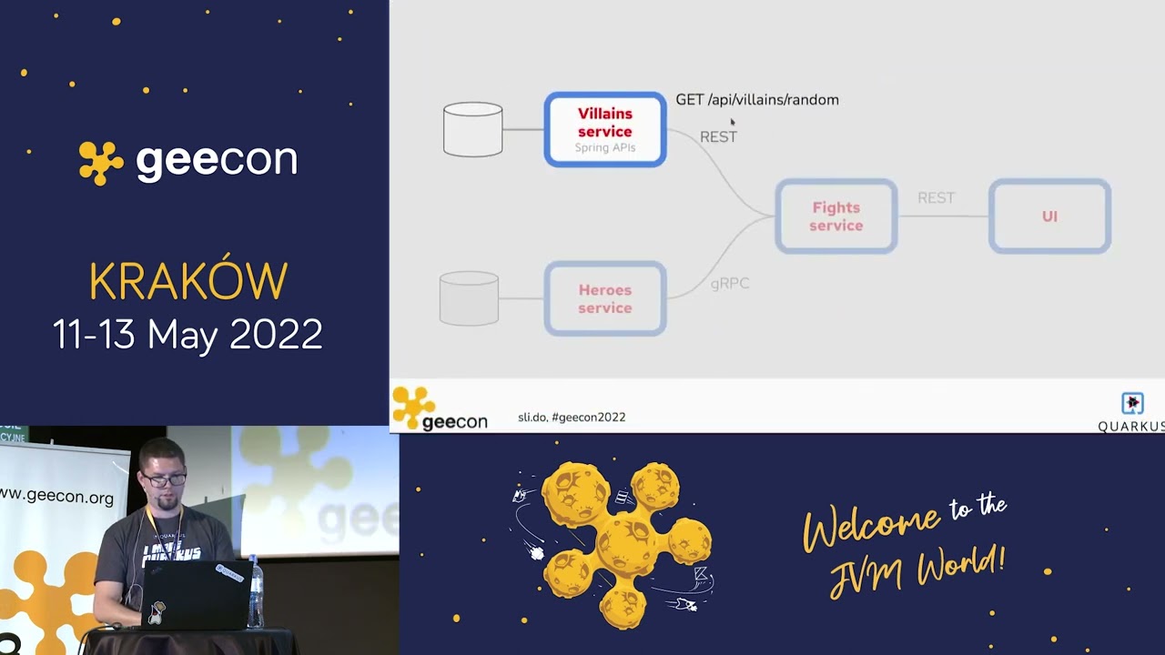 GeeCON 2022: Michał Szynkiewicz - Quarkus: Supersonic Subatomic Java